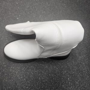 Dream Pairs Women’s White Lug Sole Mid-Calf Boots Chunky Platform Size 6.5 NEW